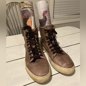 John Varvatos Leather 315 High-Top Sneaker Size 13